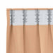 Zwart-out Gordijnen met Ringen 2 st Licht Bruin 260 x 140 cm