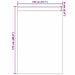 Zwart-out Gordijnen met Ringen 2 st Paars 175 x 140 cm