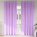 Zwart-out Gordijnen met Ringen 2 st Paars 260 x 140 cm