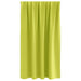 Zwart-out Gordijnen met Ringen 2 st Groen 140 x 140 cm