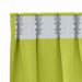 Zwart-out Gordijnen met Ringen 2 st Groen 225 x 140 cm