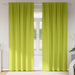 Zwart-out Gordijnen met Ringen 2 st Groen 260 x 140 cm