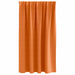 Zwart-out Gordijnen met Ringen 2 st Feloranje 140 x 140 cm