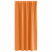Zwart-out Gordijnen met Ringen 2 st Oranje 175 x 140 cm