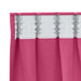 Zwart-out Gordijnen met Ringen 2 st Felroze 260 x 140 cm