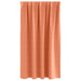 Zwart-out Gordijnen met Ringen 2 st Terracotta 140 x 140 cm