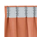 Zwart-out Gordijnen met Ringen 2 st Terracotta 175 x 140 cm