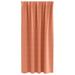 Zwart-out Gordijnen met Ringen 2 st Terracotta 175 x 140 cm