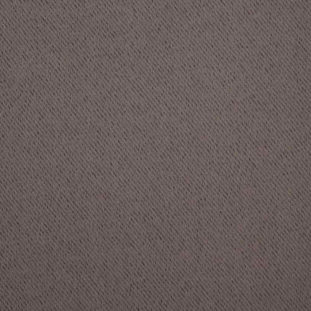 Zwart-out Gordijnen met Ringen 2 st Donkerbruin 260 x 140 cm
