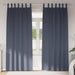 Zwart-out Gordijnen met Ringen 2 st Antraciet 245 x 140 cm