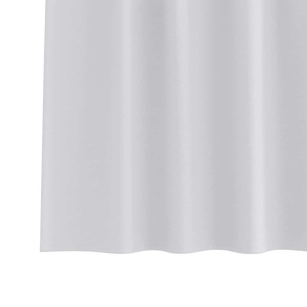 Zwart-out Gordijnen met Ringen 2 st Bleekgrijs 175 x 140 cm