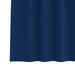 Zwart-out Gordijnen met Ringen 2 st Donkerblauw 260 x 140 cm