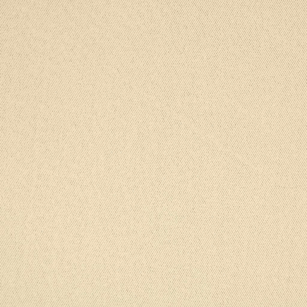 Zwart-out Gordijnen met Ringen 2 st Crème 225 x 140 cm