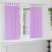 Zwart-out Gordijnen met Ringen 2 st Paars 175 x 140 cm