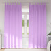 Zwart-out Gordijnen met Ringen 2 st Paars 260 x 140 cm