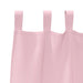 Zwart-out Gordijnen met Ringen 2 st Babyroze 175 x 140 cm