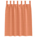 Zwart-out Gordijnen met Ringen 2 st Terracotta 140 x 140 cm