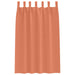 Zwart-out Gordijnen met Ringen 2 st Terracotta 175 x 140 cm