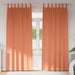 Zwart-out Gordijnen met Ringen 2 st Terracotta 225 x 140 cm