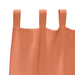 Zwart-out Gordijnen met Ringen 2 st Terracotta 245 x 140 cm
