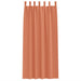 Zwart-out Gordijnen met Ringen 2 st Terracotta 245 x 140 cm