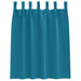 Zwart-out Gordijnen met Ringen 2 st Turquoise 140 x 140 cm
