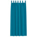 Zwart-out Gordijnen met Ringen 2 st Turquoise 245 x 140 cm