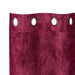 Velvet Gordijnen 2 st Wijnrood 260 x 140 cm Fluweel