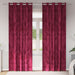 Velvet Gordijnen 2 st Wijnrood 260 x 140 cm Fluweel