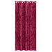 Velvet Gordijnen 2 st Wijnrood 260 x 140 cm Fluweel