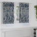 Velvet Gordijnen 2 st Zilvergrijs 140 x 140 cm Fluweel