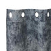 Velvet Gordijnen 2 st Zilvergrijs 175 x 140 cm Fluweel
