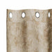 Velvet Gordijnen 2 st Crème 140 x 140 cm Fluweel