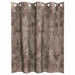 Velvet Gordijnen 2 st Cappuccino 140 x 140 cm Fluweel