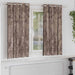 Velvet Gordijnen 2 st Cappuccino 175 x 140 cm Fluweel