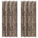 Velvet Gordijnen 2 st Cappuccino 225 x 140 cm Fluweel