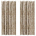 Velvet Gordijnen 2 st champagne 260 x 140 cm Fluweel