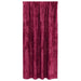 Velvet Gordijnen 2 st Wijnrood 175 x 140 cm Fluweel