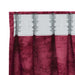 Velvet Gordijnen 2 st Wijnrood 225 x 140 cm Fluweel