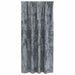 Velvet Gordijnen 2 st Zilvergrijs 175 x 140 cm Fluweel