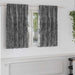 Velvet Gordijnen 2 st Grijs 140 x 140 cm Fluweel