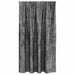 Velvet Gordijnen 2 st Grijs 140 x 140 cm Fluweel