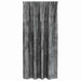 Velvet Gordijnen 2 st Grijs 175 x 140 cm Fluweel