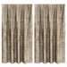 Velvet Gordijnen 2 st champagne 140 x 140 cm Fluweel