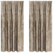 Velvet Gordijnen 2 st champagne 175 x 140 cm Fluweel