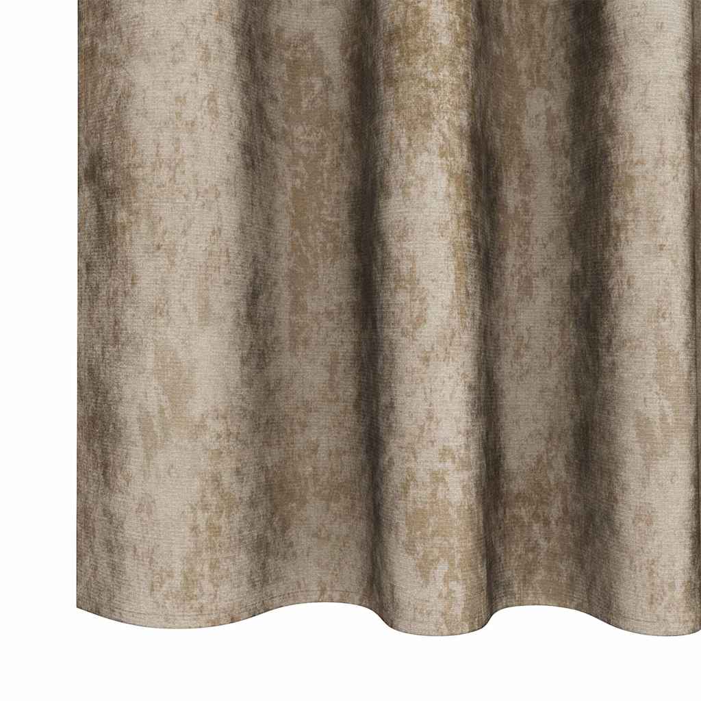 Velvet Gordijnen 2 st champagne 225 x 140 cm Fluweel