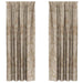 Velvet Gordijnen 2 st champagne 225 x 140 cm Fluweel