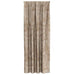 Velvet Gordijnen 2 st champagne 260 x 140 cm Fluweel