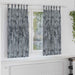 Velvet Gordijnen 2 st Zilvergrijs 175 x 140 cm Fluweel