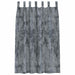 Velvet Gordijnen 2 st Zilvergrijs 175 x 140 cm Fluweel
